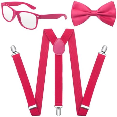 Stylish Suspenders Bow Ties Set for Boys Girls