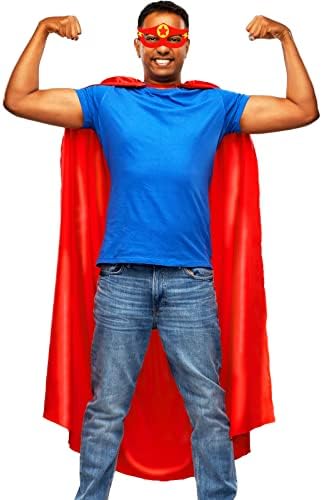Superhero Cape and Mask Set iant costume ideas