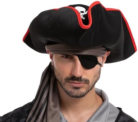 Spooktacular Men Pirate Costume Set Adult Role-played Adventure