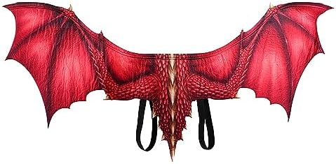 Trurendi Halloween Dragon Wings Costume 2-Piece Set Non-Woven Design