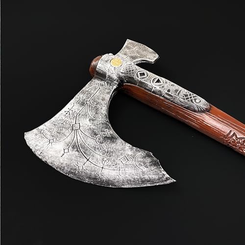 fantasy axe cosplayer Kratos foam replica
