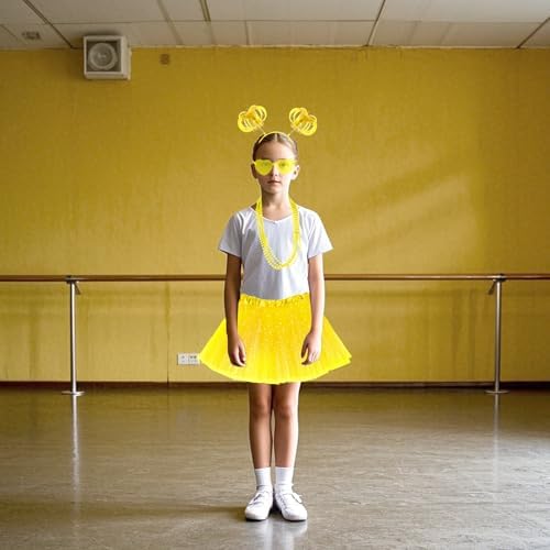 80s Haakong Fun Tutu Costume Accessories for Girls