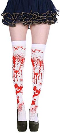Gothic Halloween Over-the-Knee Socks Frighteningly Perfect