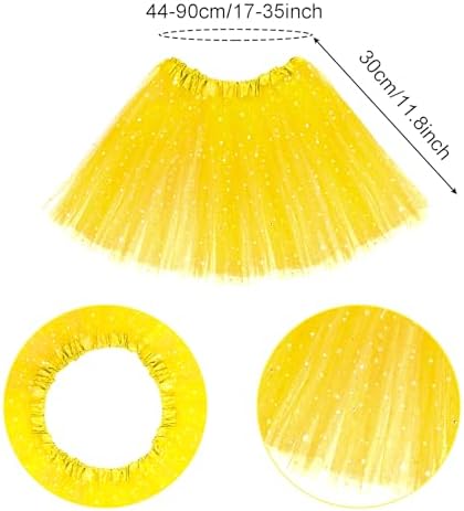 80s Haakong Fun Tutu Costume Accessories for Girls