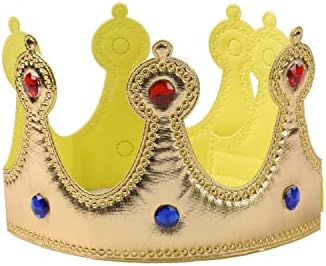 Baby Boy Prince Halloween Costume with Gold Crown