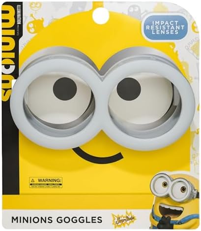 UV400 Minion Goggles Costume Accessory