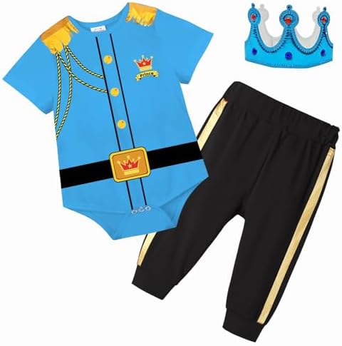 Baby Boys Prince Charming Halloween Costume Dress Up Set