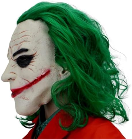 FREE BEAUTY Halloween Latex Joker Mask