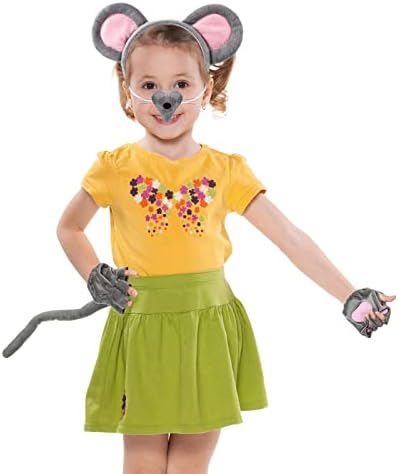 Sintege Mouse Costume for Kids - Mouse Ears Accessories