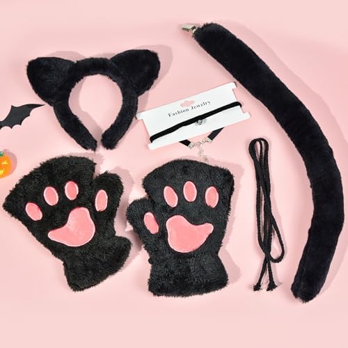 Black Cat Halloween Costume for Women