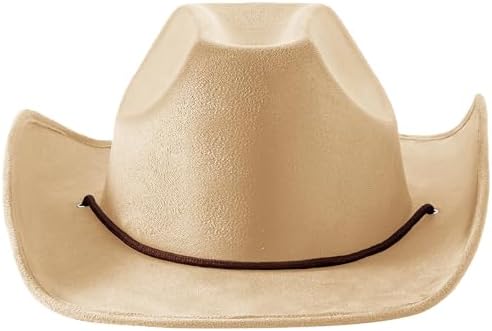 Beige Cowboy Hat for Halloween Cosplay