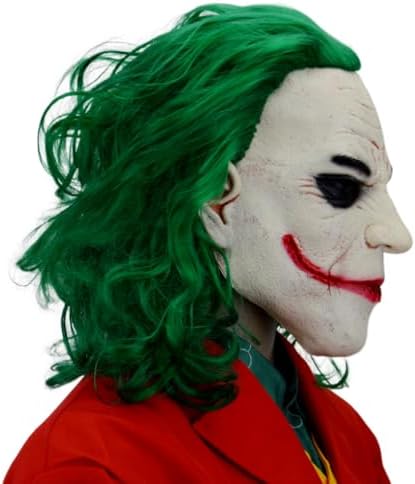 FREE BEAUTY Halloween Latex Joker Mask