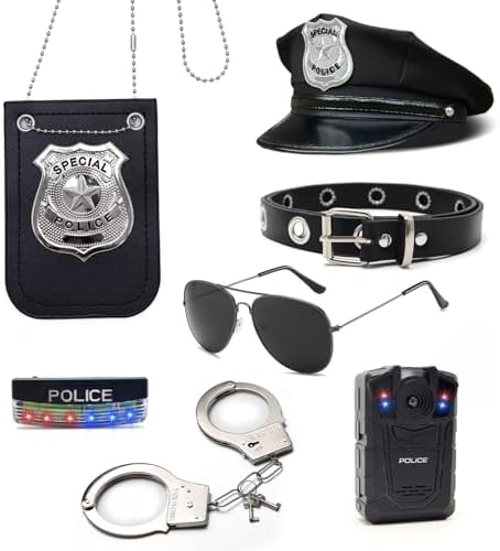 Police Costume Accessories Kit