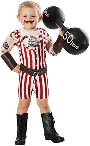 Vintage Strongman Toddler Costume