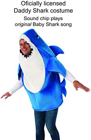 Rubies Daddy Shark Costume Themed Party Halloweenessential