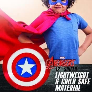 Captain America 12 Shield Kids Halloween Costume Accessory