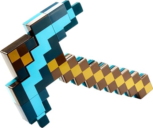 Transforming Minecraft Diamond Sword Pick-Axe Toy