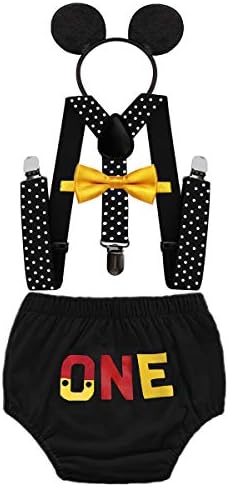 HIHCBF First Birthday Party Outfits for Babies