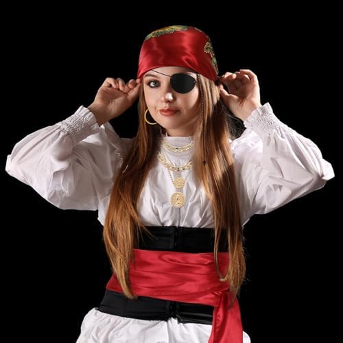 CICOCI Women Pirate Costume Accessories Set