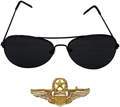 6-Piece Captain Pilot Costume Set