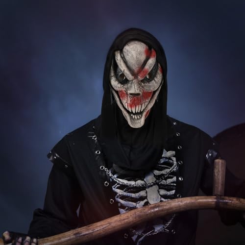 Scream Spooky Halloween Mask - Latex Cosplay Party Accessories