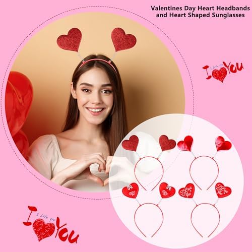 Valentines Day Love Heart Headband