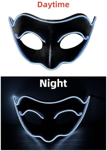 LED Masquerade Mask - Halloween Kerala costume