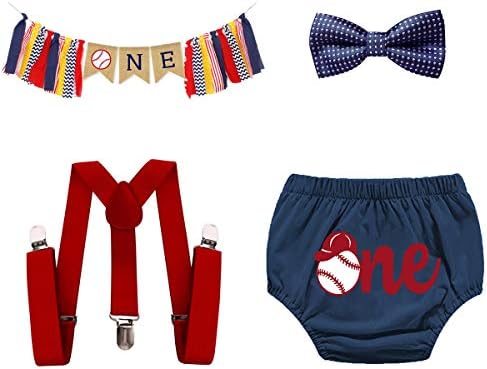 HIHCBF Baseball 1st Birthday Set