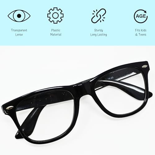 4Es Novelty Retro Costume Glasses for Kids Adults