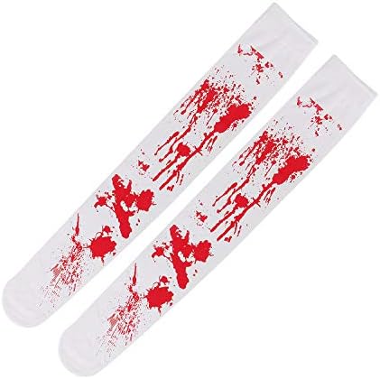 Gothic Halloween Over-the-Knee Socks Frighteningly Perfect