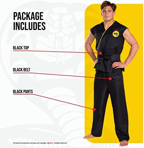 Disguise Cobra Kai Costume Large Extra Large US