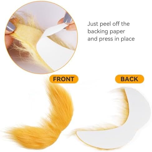 Woafo Yellow Mustache Kit - 2 Pieces for Adults