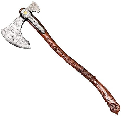 fantasy axe cosplayer Kratos foam replica