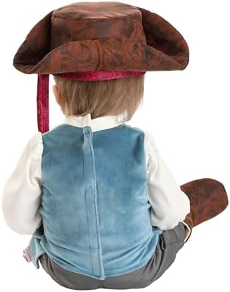 Fun Costumes Pirate Onesie Infant Jack Sparrow costume for Babies