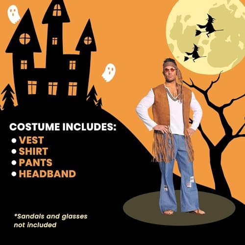 AAA Right On Retro Hippie Costume