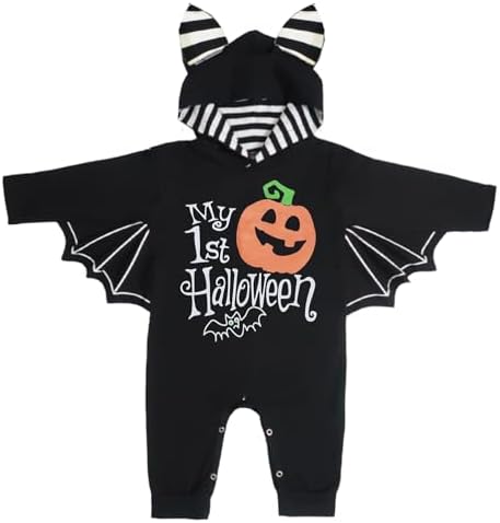 Comfortable Halloween Costumes for Newborns Cute Baby Bat Costume