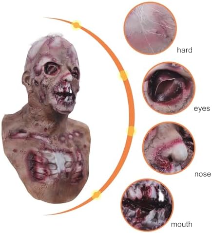 Scary Zombie Mask for Halloween adults