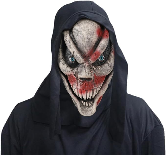 Scream Spooky Halloween Mask - Latex Cosplay Party Accessories
