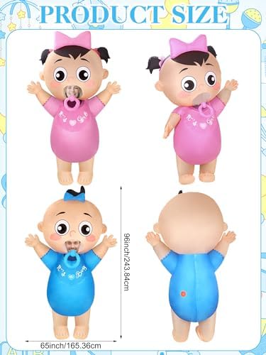 Inflatable Baby Costume Set for Adults and Babies