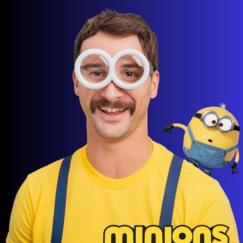 UV400 Minion Goggles Costume Accessory