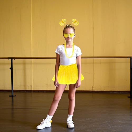 80s Haakong Fun Tutu Costume Accessories for Girls