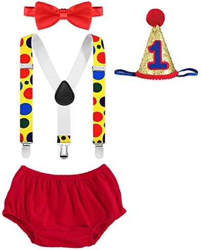 Baby Boys 1st 2nd Birthday Party Fun Circus Circuit Costume