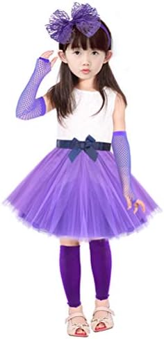 80s Style Costumes for Girls Kids Party Accessories Box