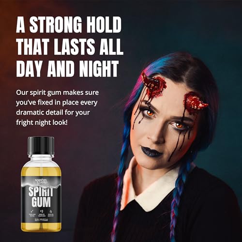 Professional Grade Spirit Gum Adhesive for Face
