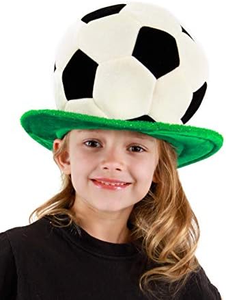 Soccer Ball Plush Costume Hat