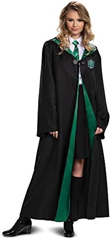Disguise Harry Potter Slytherin Robe Hogwarts approved for Halloween or cosplay