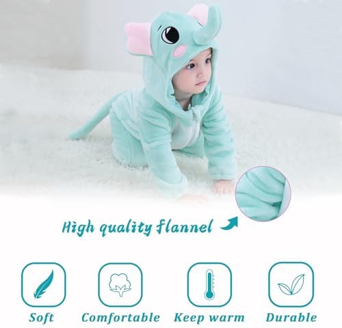 TONWHAR Kids Tiger Dinosaur Costume
