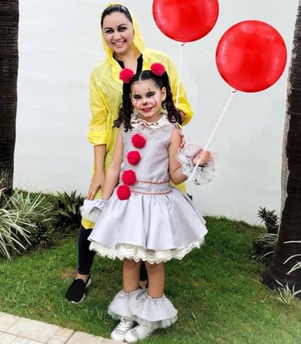 Men Women Yellow Halloween Costume Reusable Balloon Kit
