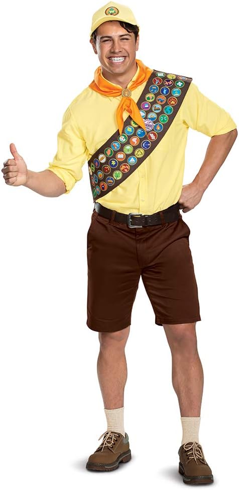 Disguise Mens Disney Pixar Russell Costume Kit Adult Size