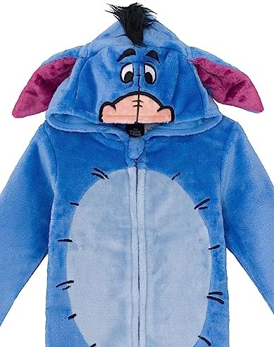 Disney Winnie the Pooh Eeyore Fleece Zip-Up Coverall